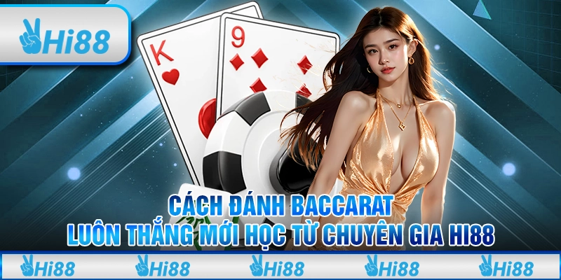 Cách đánh Baccarat luôn thắng mới học từ chuyên gia Hi88